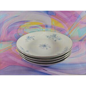 Set of 4 Crown Empire 7.5'' Fine China Dishes Made in Japan